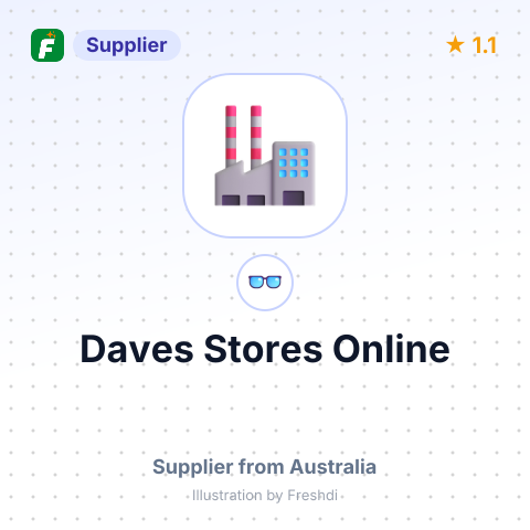 Daves Stores Online – summary card, no photo uploaded yet
