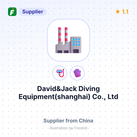 David&Jack Diving Equipment(shanghai) Co., Ltd – summary card, no photo uploaded yet