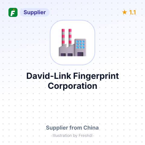 David-Link Fingerprint Corporation – summary card, no photo uploaded yet