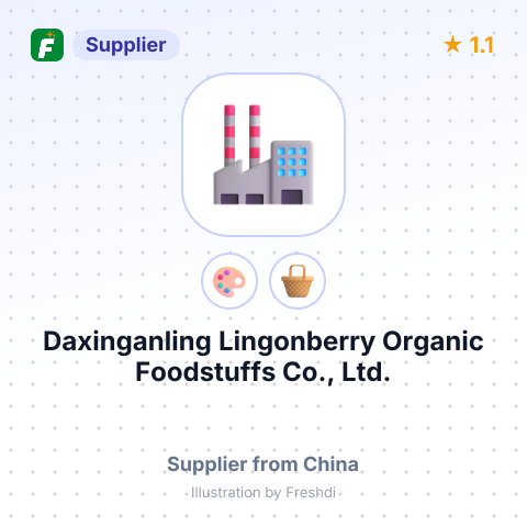 Daxinganling Lingonberry Organic Foodstuffs Co., Ltd. – summary card, no photo uploaded yet