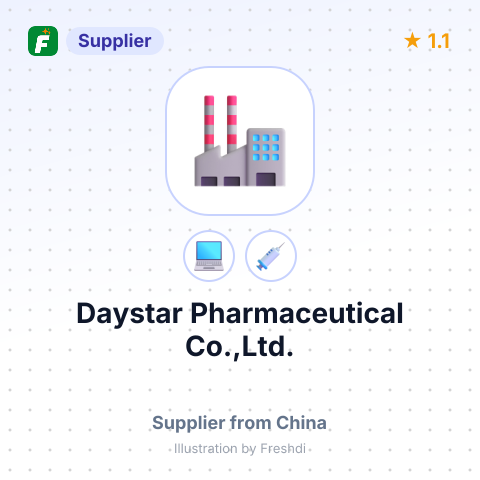 Daystar Pharmaceutical Co.,Ltd. – summary card, no photo uploaded yet
