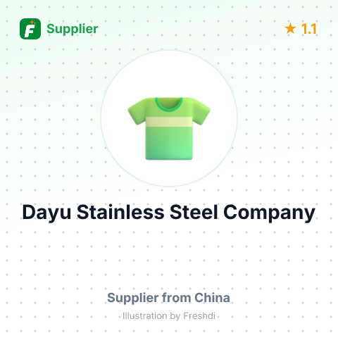 Dayu Stainless Steel Company – summary card, no photo uploaded yet