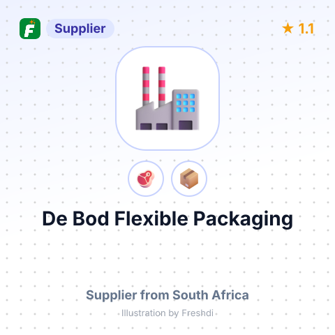 De Bod Flexible Packaging – summary card, no photo uploaded yet