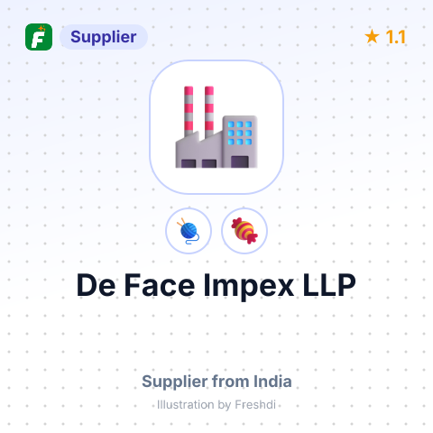 De Face Impex LLP  – summary card, no photo uploaded yet