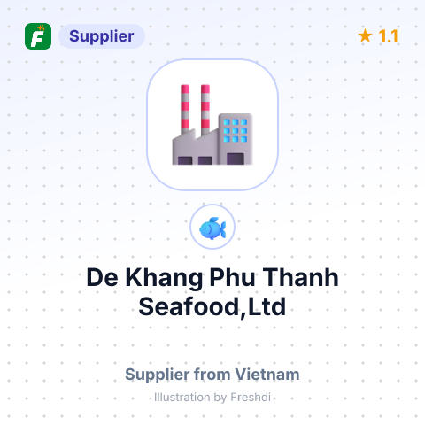 De Khang Phu Thanh Seafood,Ltd – summary card, no photo uploaded yet