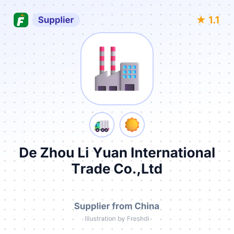 De Zhou Li Yuan International Trade Co.,Ltd – summary card, no photo uploaded yet