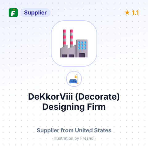 DeKkorViii (Decorate) Designing Firm – summary card, no photo uploaded yet