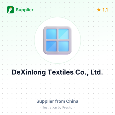 DeXinlong Textiles Co., Ltd. – summary card, no photo uploaded yet