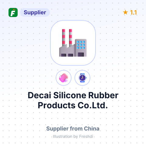 Decai Silicone Rubber Products Co.Ltd. – summary card, no photo uploaded yet