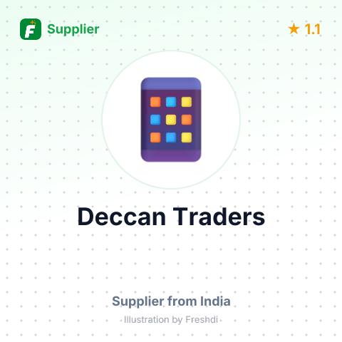 Deccan Traders  – summary card, no photo uploaded yet