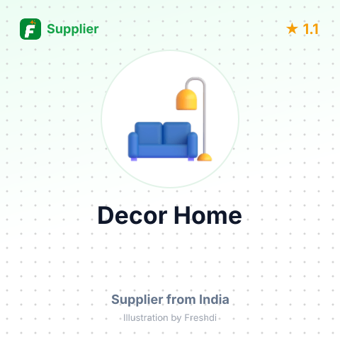 Decor Home  – summary card, no photo uploaded yet