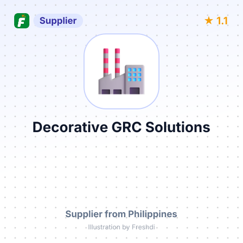 Decorative GRC Solutions – summary card, no photo uploaded yet