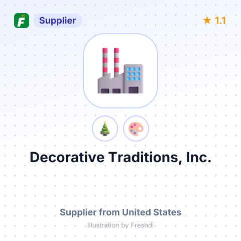 Decorative Traditions, Inc. – summary card, no photo uploaded yet