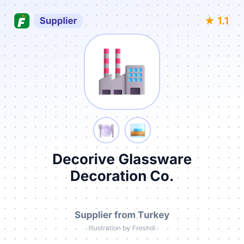 Decorive Glassware Decoration Co. – summary card, no photo uploaded yet