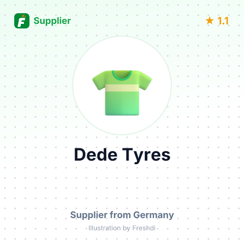 Dede Tyres  – summary card, no photo uploaded yet