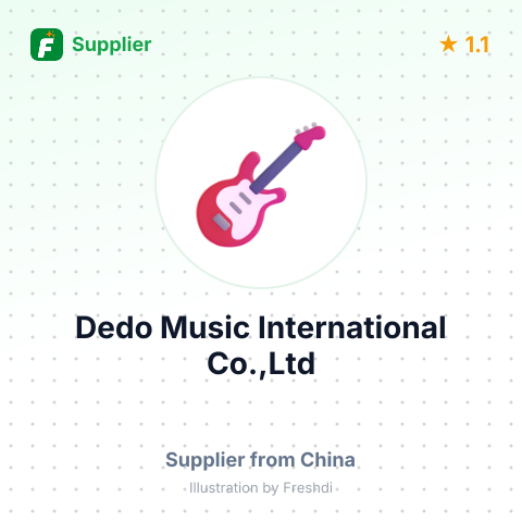 Dedo Music International Co.,Ltd – summary card, no photo uploaded yet