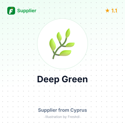 Deep Green  – summary card, no photo uploaded yet