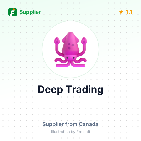Deep Trading  – summary card, no photo uploaded yet