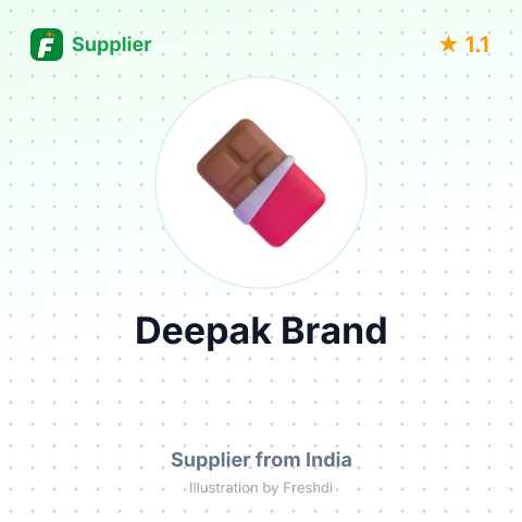Deepak Brand  – summary card, no photo uploaded yet