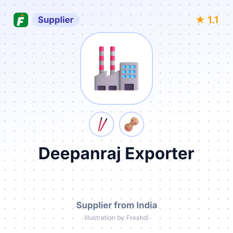 Deepanraj Exporter  – summary card, no photo uploaded yet