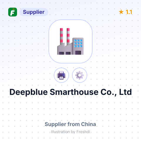 Deepblue Smarthouse Co., Ltd – summary card, no photo uploaded yet