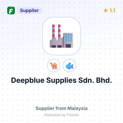 Deepblue Supplies Sdn. Bhd. – summary card, no photo uploaded yet