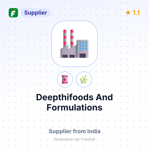 Deepthifoods And Formulations  – summary card, no photo uploaded yet