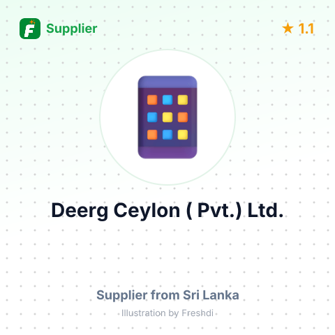 Deerg Ceylon ( Pvt.) Ltd.  – summary card, no photo uploaded yet