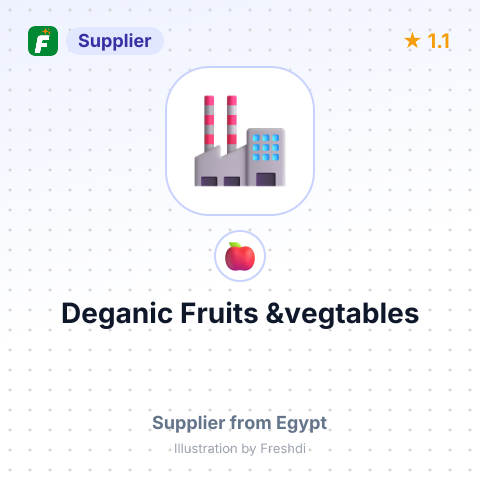Deganic  Fruits &vegtables  – summary card, no photo uploaded yet