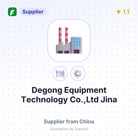 Degong Equipment Technology Co.,Ltd Jina – summary card, no photo uploaded yet