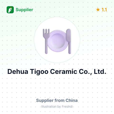 Dehua Tigoo Ceramic Co., Ltd. – summary card, no photo uploaded yet