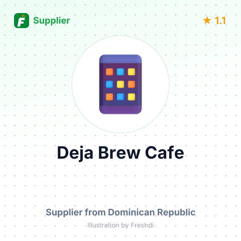 Deja Brew Cafe  – summary card, no photo uploaded yet