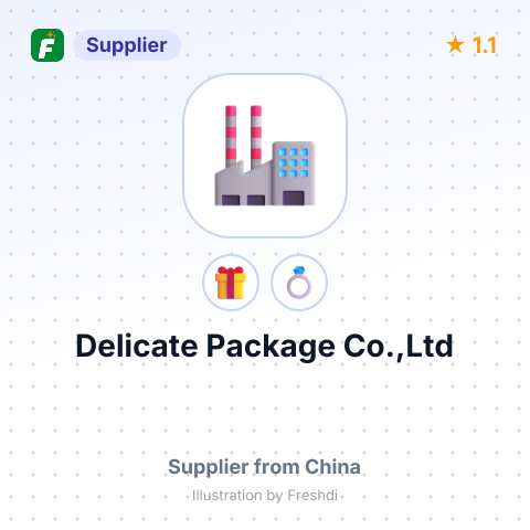 Delicate Package Co.,Ltd – summary card, no photo uploaded yet