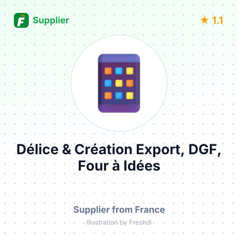 Délice & Création Export, DGF, Four à Idées – summary card, no photo uploaded yet
