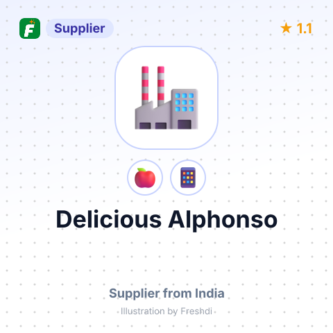 Delicious Alphonso  – summary card, no photo uploaded yet