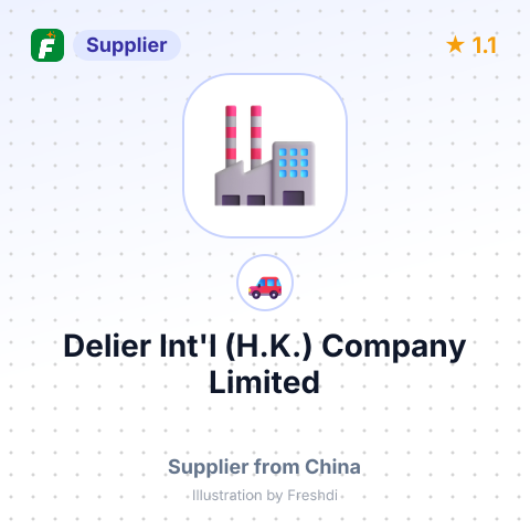 Delier Int'l (H.K.) Company Limited – summary card, no photo uploaded yet