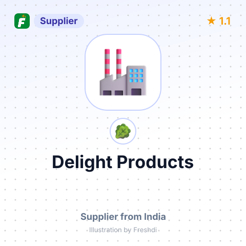 Delight Products – summary card, no photo uploaded yet