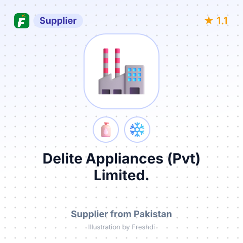 Delite Appliances (Pvt) Limited. – summary card, no photo uploaded yet