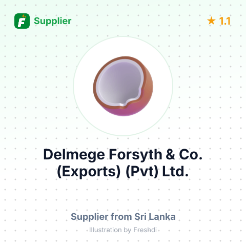 Delmege Forsyth & Co. (Exports) (Pvt) Ltd. – summary card, no photo uploaded yet