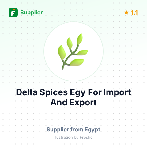Delta Spices Egy For Import And Export  – summary card, no photo uploaded yet