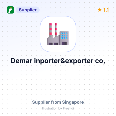 Demar inporter&exporter co, – summary card, no photo uploaded yet