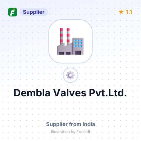 Dembla Valves Pvt.Ltd. – summary card, no photo uploaded yet