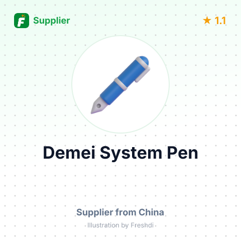 Demei System Pen – summary card, no photo uploaded yet