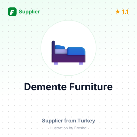 Demente Furniture – summary card, no photo uploaded yet
