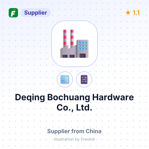 Deqing Bochuang Hardware Co., Ltd. – summary card, no photo uploaded yet