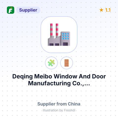 Deqing Meibo Window And Door Manufacturing Co.,... – summary card, no photo uploaded yet
