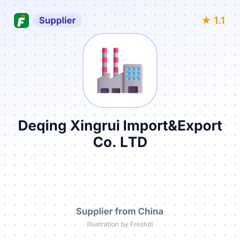 Deqing Xingrui Import&Export Co. LTD – summary card, no photo uploaded yet