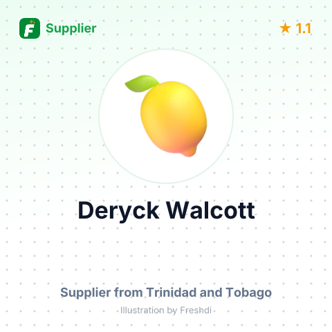 Deryck Walcott  – summary card, no photo uploaded yet