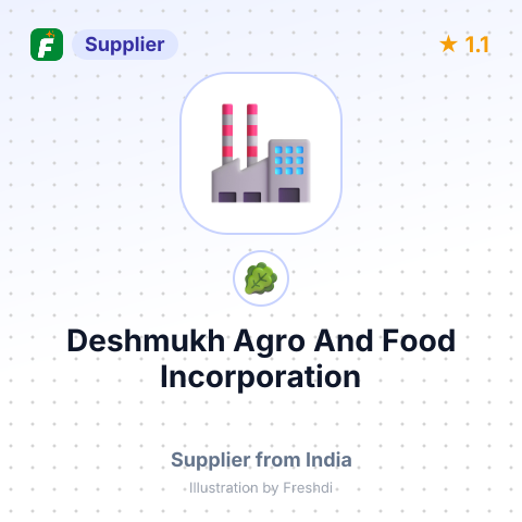 Deshmukh Agro And Food Incorporation – summary card, no photo uploaded yet