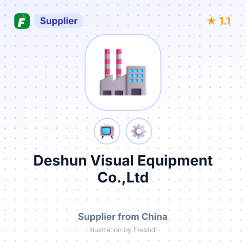 Deshun Visual Equipment Co.,Ltd – summary card, no photo uploaded yet